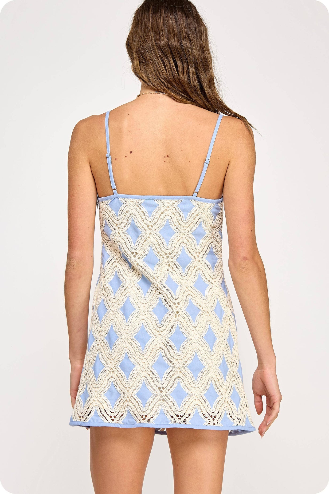 Carolina Blue Mini Dress