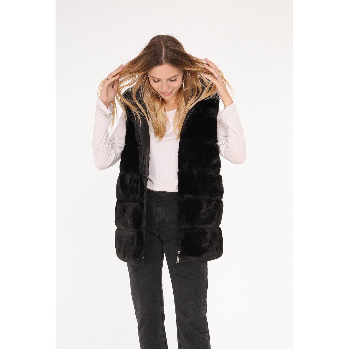 Luxe Faux Fur Vest