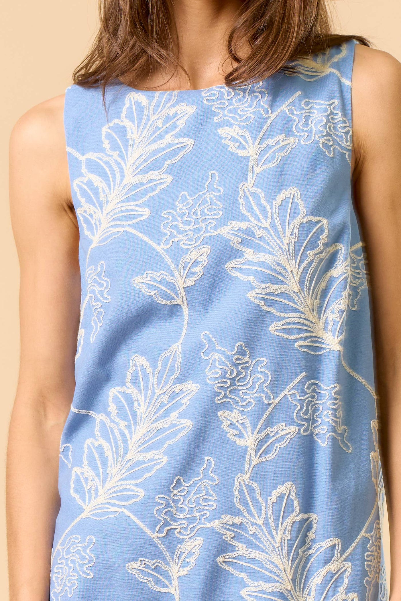 Carolina Blue Shift Dress
