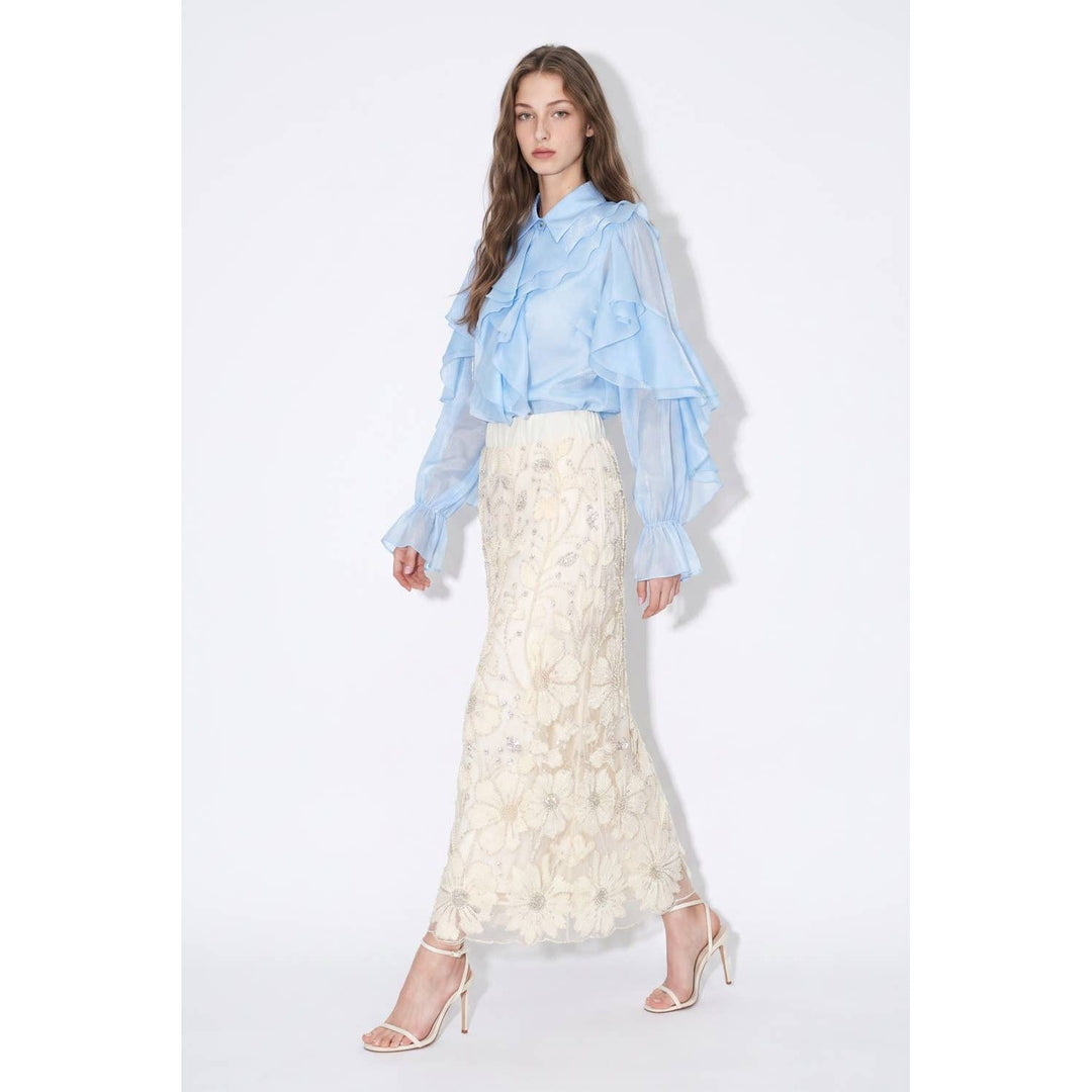 Beaded Maxi Skirt