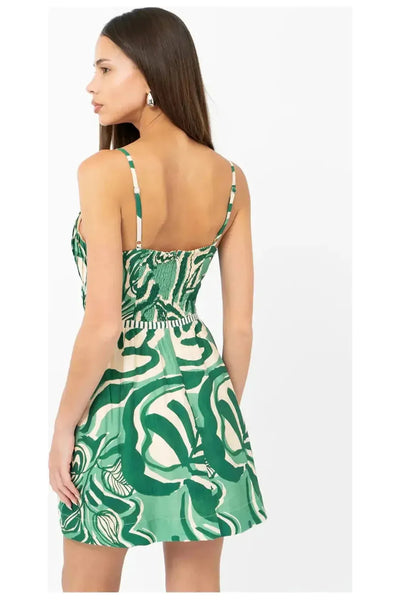 Plisse Mini Dress