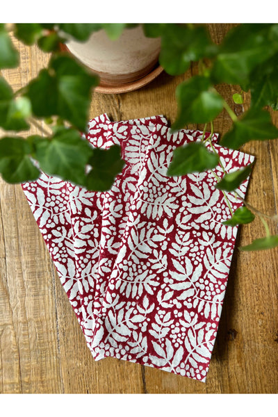 Cranberry Red Napkins S/4