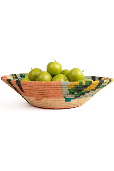 Seratonia Woven Bowl - 16" Exotic
