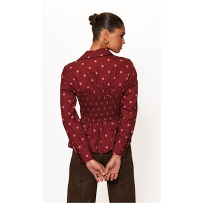 Barber Polka Dot Top