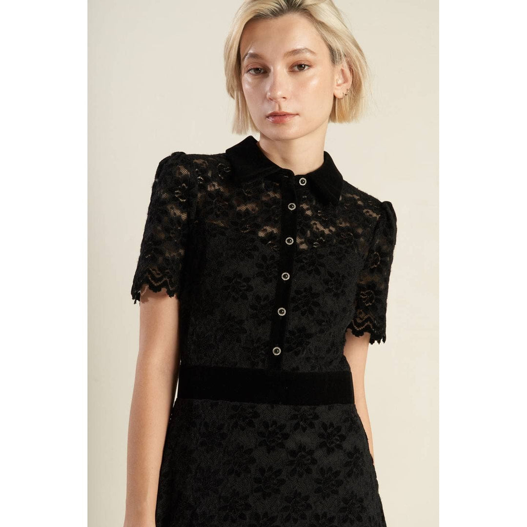 Lace Midi Dress