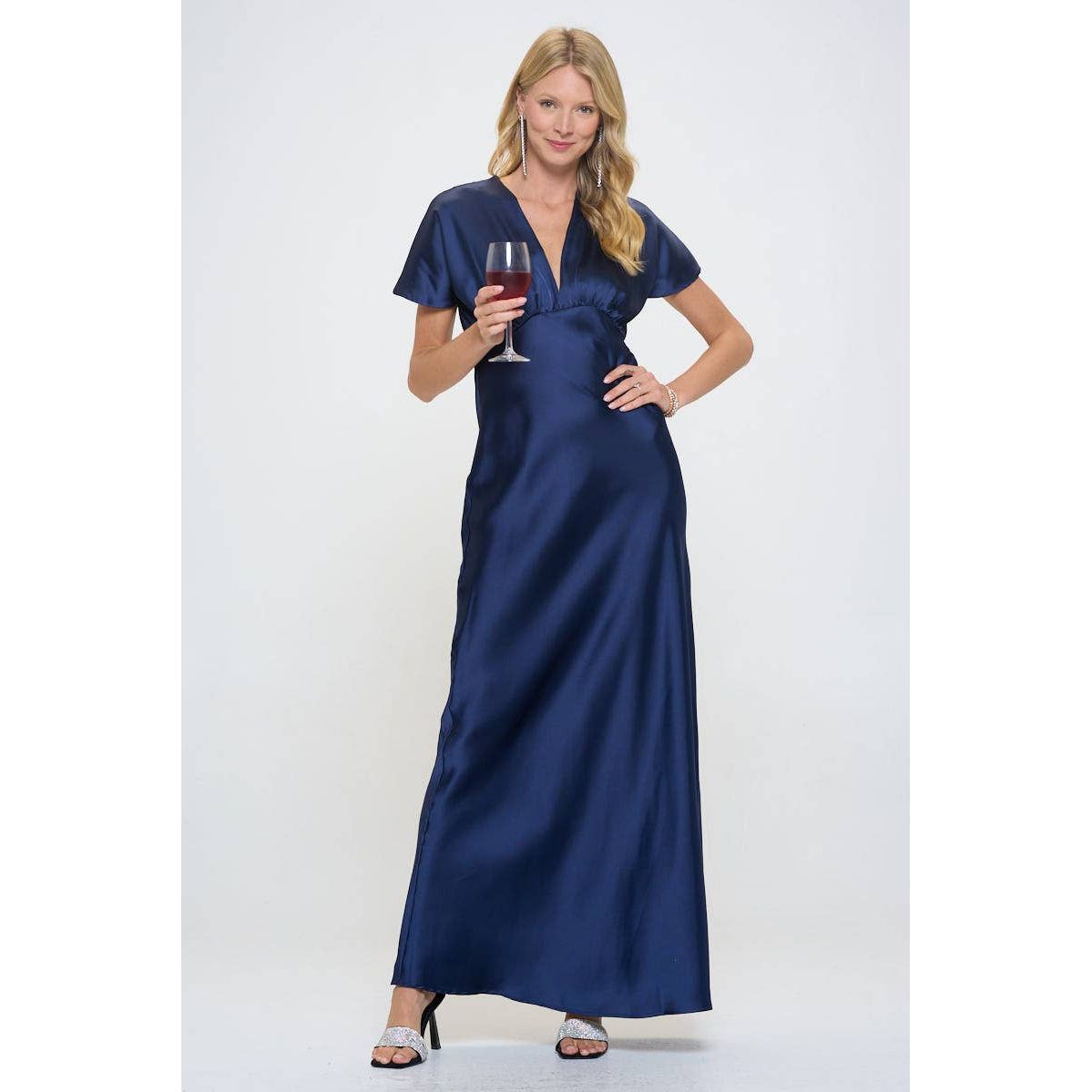 Navy Party Dress