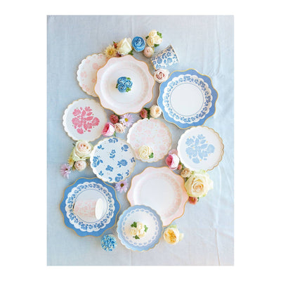 Belle Blue Dessert Plates