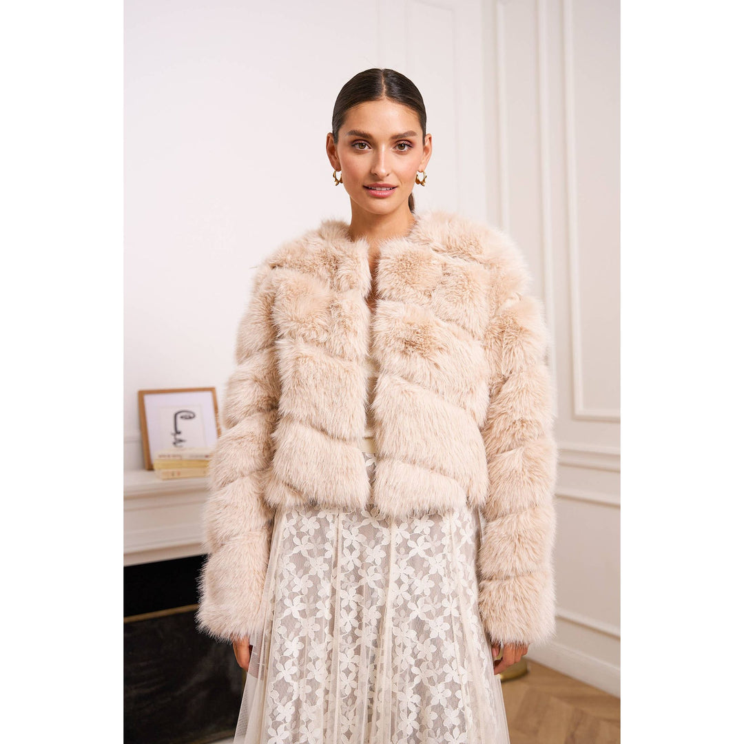 Paula Luxe Faux Fur Jacket