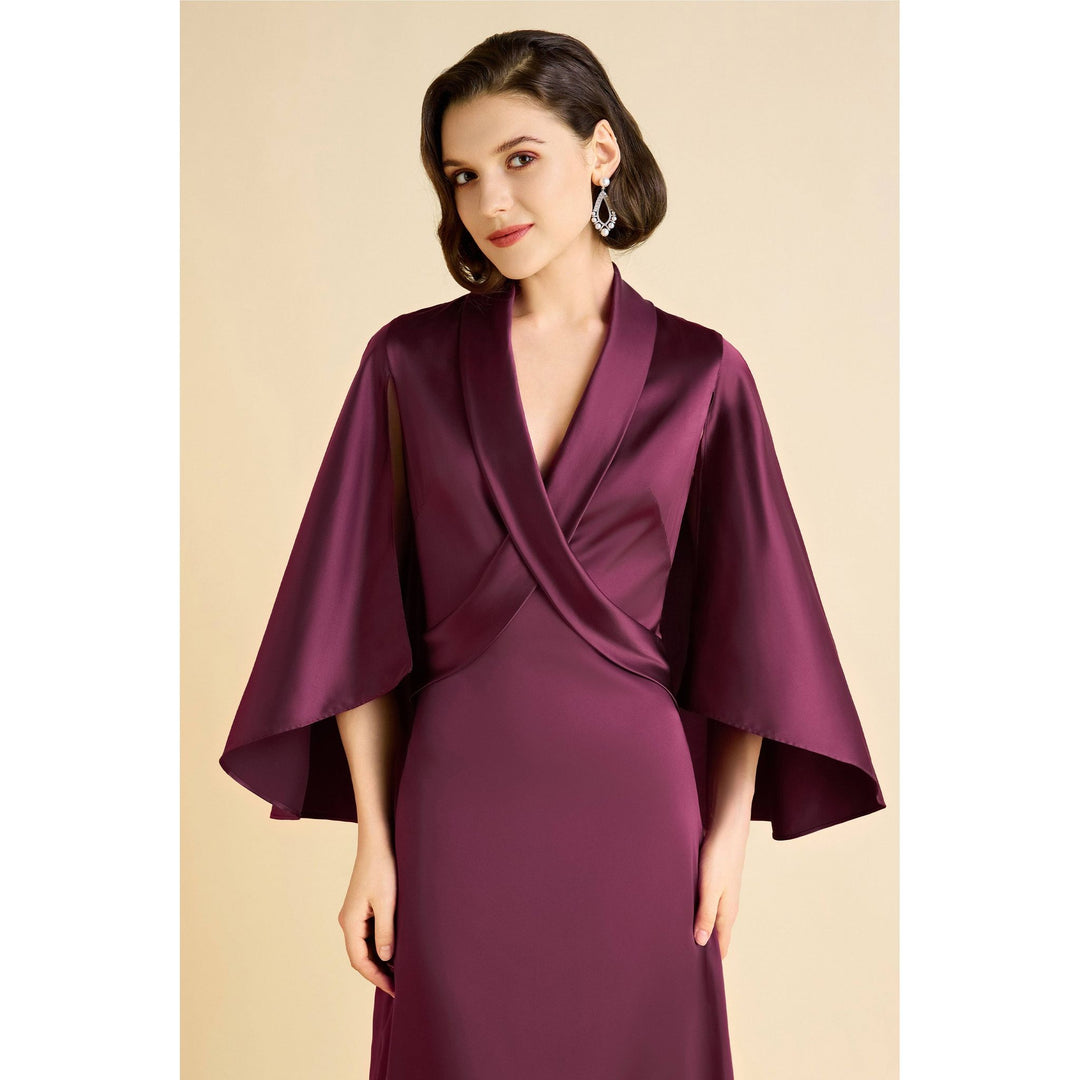 Cape Cocktail Dress