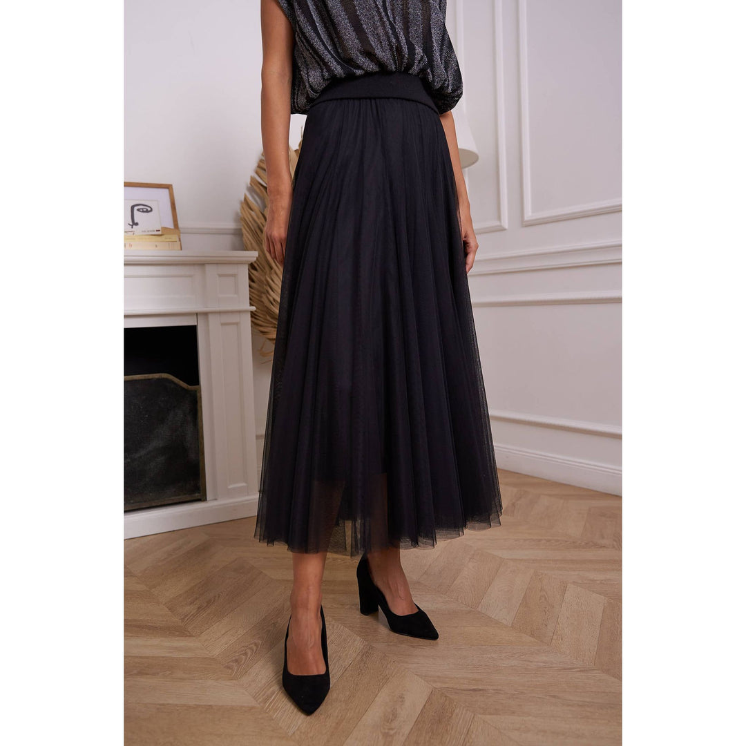 Black Tulle Skirt