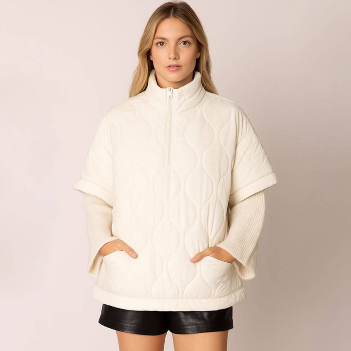 Quilted Poncho
