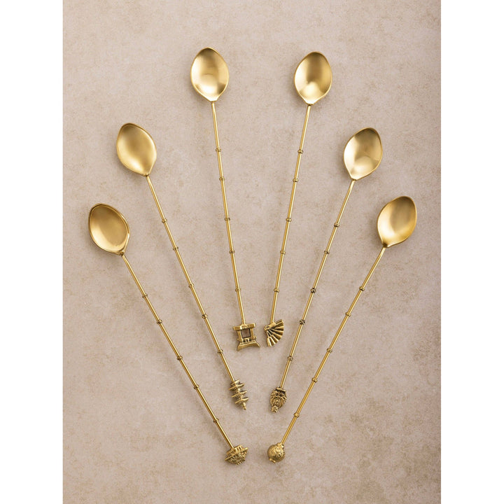 Chinoiserie Cocktail Stirrers – Set of 6
