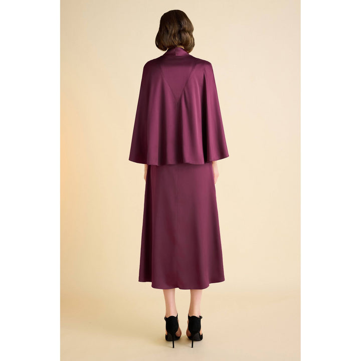 Cape Cocktail Dress