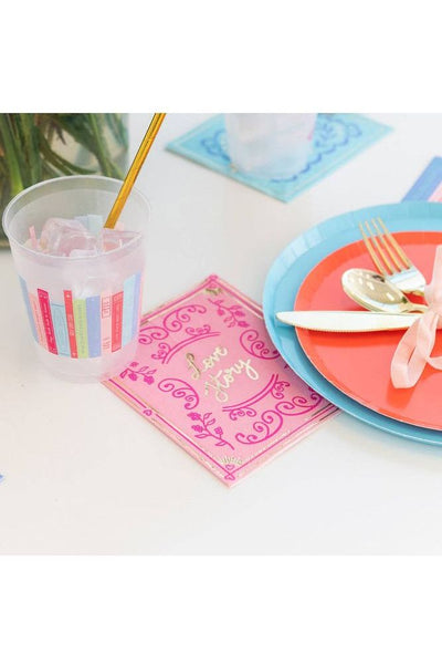Jollity & Co. + Daydream Society - Book Club "Book Cover" Cocktail Napkins