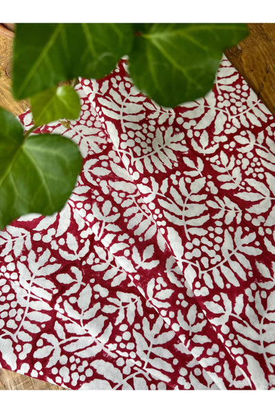 Cranberry Red Napkins S/4