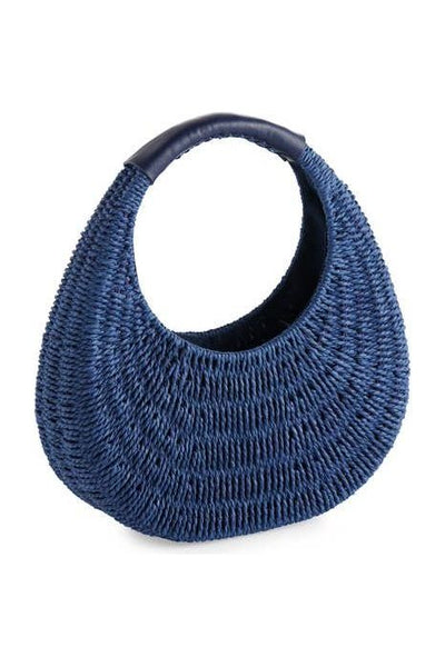 Navy Moon Bag
