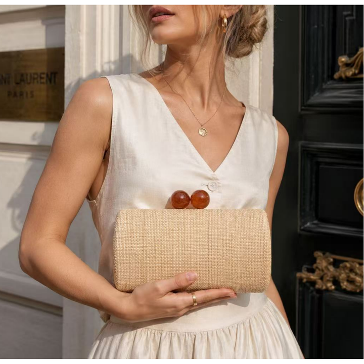 Rattan Clutch