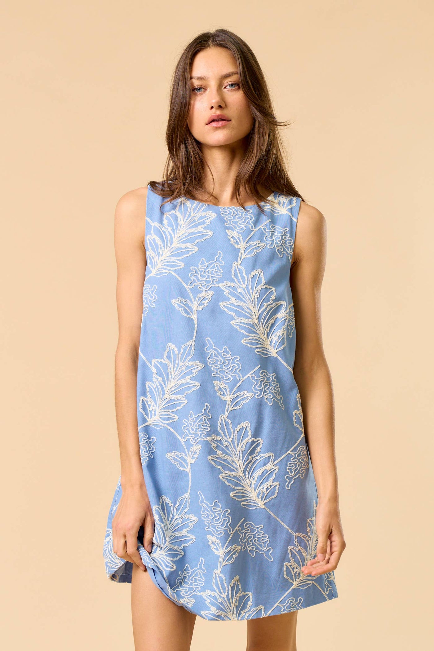 Carolina Blue Shift Dress