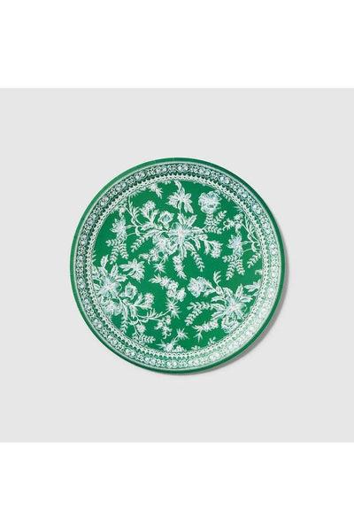 Coterie Party Supplies - Emerald Toile Large Plates (10 per pack)