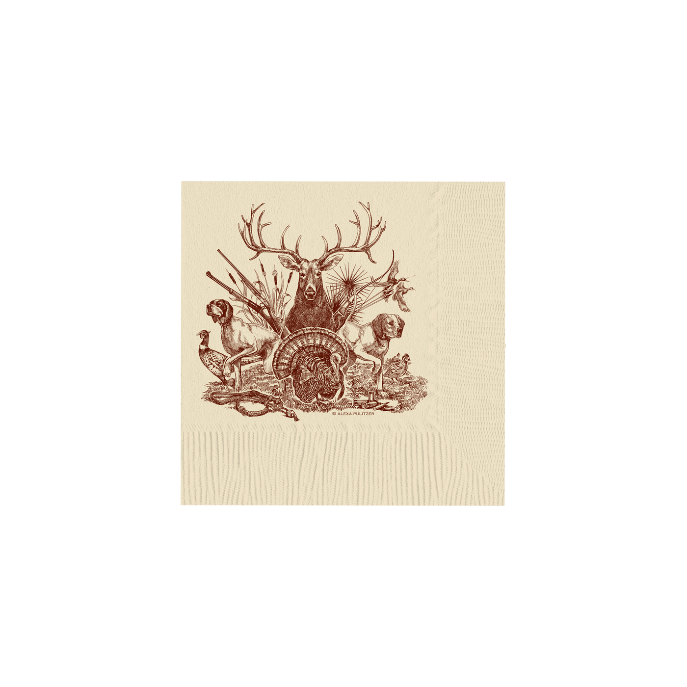 On The Hunt Beverage Napkins