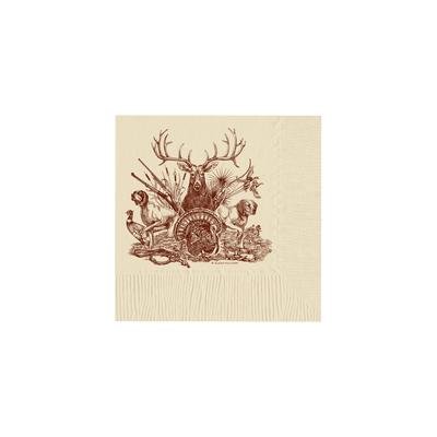 On The Hunt Beverage Napkins