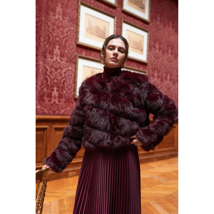 Paula Luxe Faux Fur Jacket