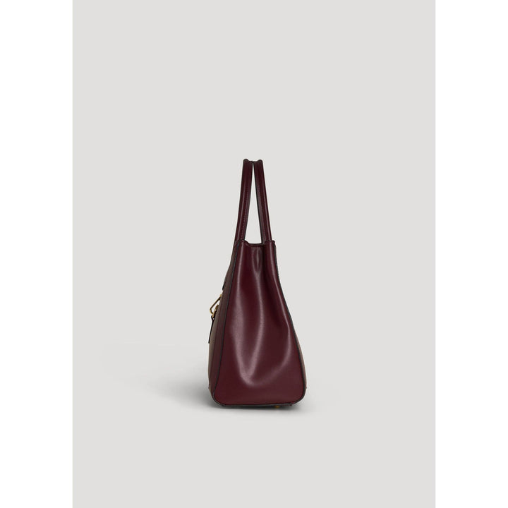 Chloe Bag in Burgundy Brushed Leather