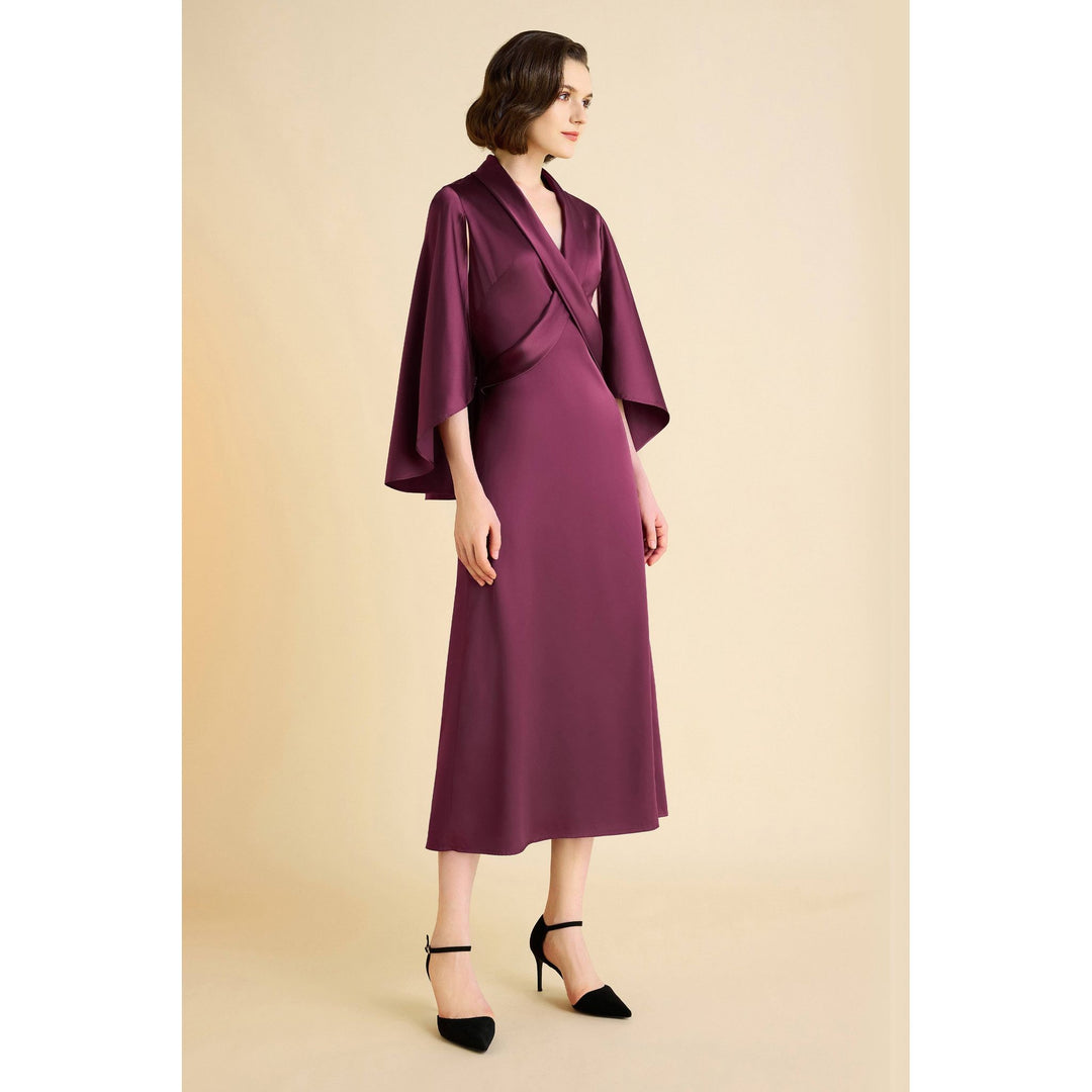 Cape Cocktail Dress
