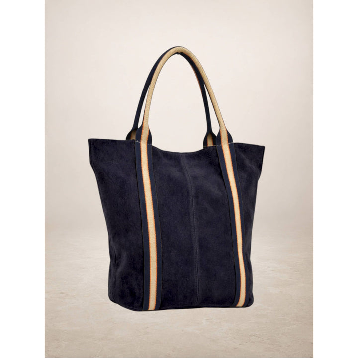 Suede Leather Tote Bag
