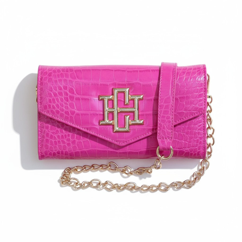 Carlington Clutch-Hot Pink