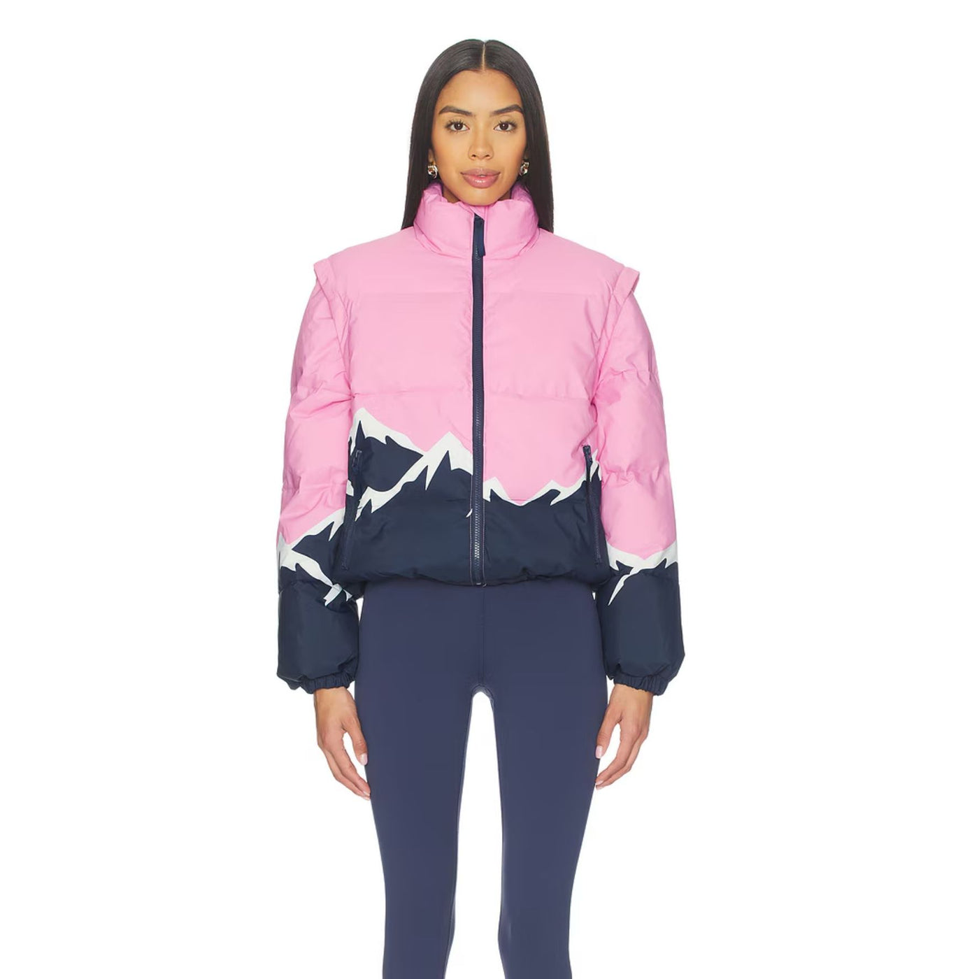 Kris Conv Pink Puffer Jacket