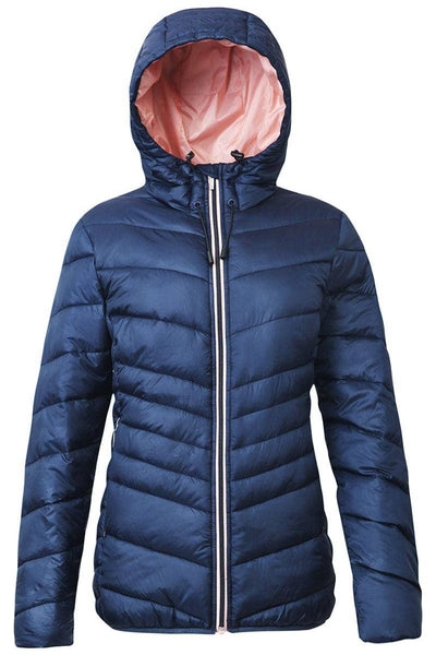 Quilted Puffer-Ink Blue