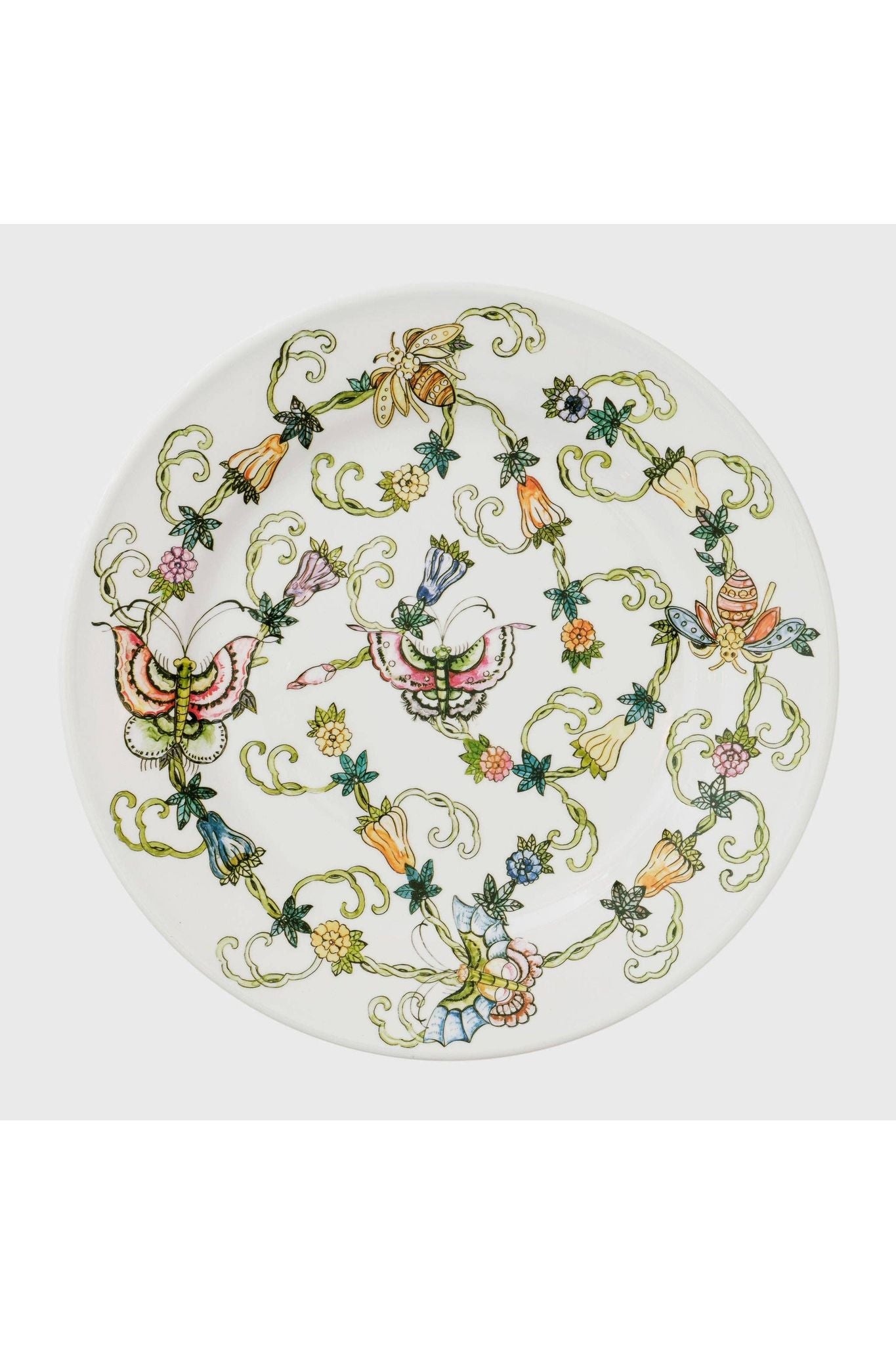 Butterflies and Bees-Dinner Plates